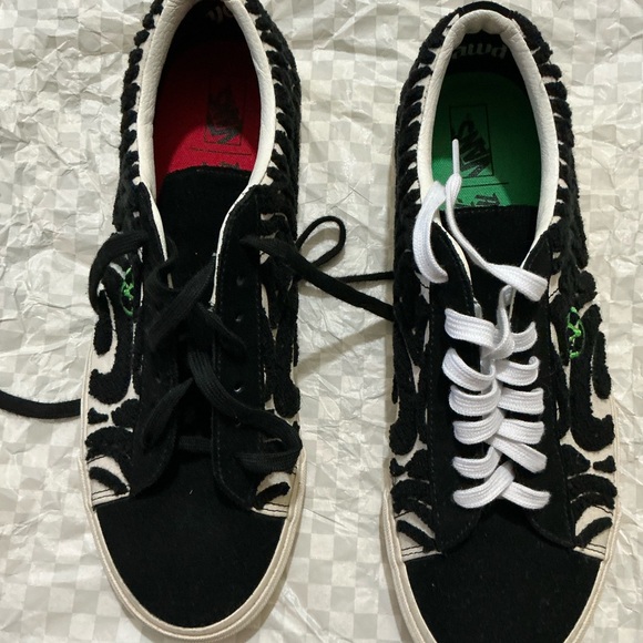 Vans Other - Vans Black and White Patterned Sneakers
